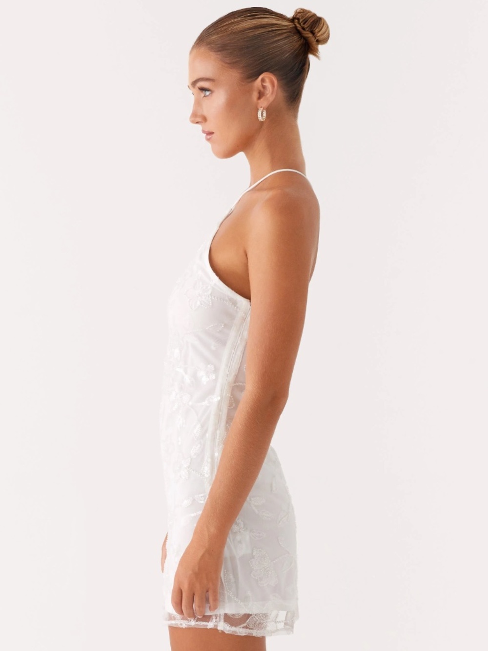 NWT Peppermayo Rumi Beaded Mini Dress - Picture 4 of 9